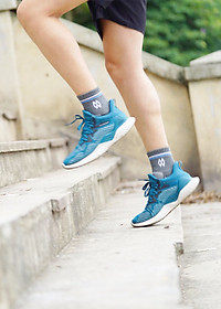 Combo 5 Đôi Tất Vớ Thể Thao Nam Cổ Dài, Sợi Cotton Cao Cấp Chống Hôi Chân, Chống Phồng Rộp Chân, Chống Trơn Trượt Co Giãn 4 Chiều Thương Hiệu MRM FASHION - CM