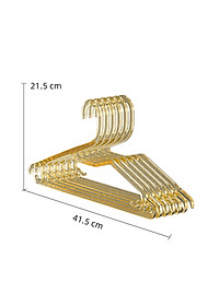 Combo 5 Móc Treo Quần Áo Trong Suốt PaKaSa - Hàng Chính Hãng 