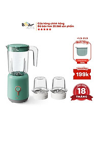 Máy xay đă năng 3 trong 1 BEAR BL-B10V2 xay thịt, hoa quả, nhanh chóng, tiện lợi - Hàng nhập khẩu