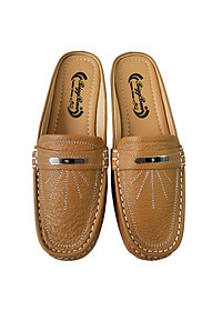 Dép Sabo Nữ BIGGBEN Da Bò Thật Cao Cấp SBN07