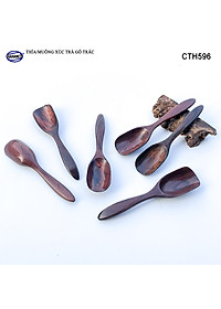 Muỗng Thìa Xúc Trà Gỗ Trắc Cao Cấp Dụng Cụ Trang Trí - CTH596