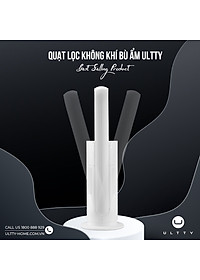 Máy Lọc Không Khí Bù Ẩm ULTTY SKJ-CR022 Dạng Quạt, Diệt Khuẩn Bằng Tia UV, Chế Độ Làm Mát 9 Cấp, Bộ Lọc HEPA H13 Loại Bỏ 99,97% Bụi Mịn, Vi Khuẩn, Virut, Bù Ẩm 3 Cấp - Hàng Chính Hãng