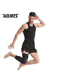 Bộ 2 bó gối thể thao loại dài AOLIKES A-7815-2 Elastic compression sports knee pads