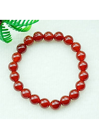 Vòng tay mã não đỏ tự nhiên 8 mm