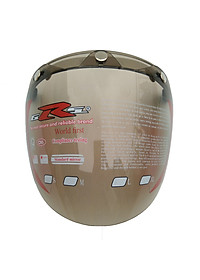 Kính phẳng dài gắn nón bảo hiểm 3/4 GRS