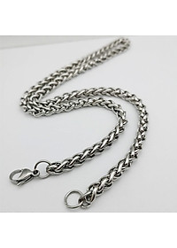 Bộ Dây Chuyền Nam Nữ inox kiểu Xích Lặc, Phong cách Châu Mỹ, Kèm hộp đựng lót nỉ.
