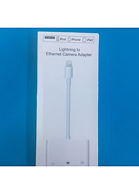 3-in-1 Lightning to Lightning + USB 3.0 + RJ45 Ethernet LAN Port OTG Adapter for iPhone iPad – Hàng nhập khẩu
