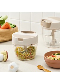 Dụng Cụ Xay Tỏi Ớt LocknLock CKS342BEG, CKS343BEG, CKS344BEG, Hàng Chính Hãng, Kéo Tay - JoyMall