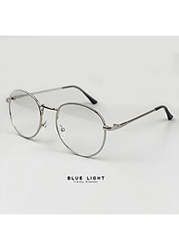 Kính Giả Cận, Gọng Kính Cận Nam Nữ Mắt Tròn Gọng Đen Không Độ Hàn Quốc - BLUE LIGHT SHOP