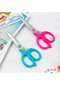 Kéo học sinh Deli - Explora Hồng/Xanh dương - 1 chiếc - E77755