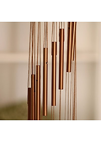 Chuông gió phong thủy trang trí nhà cửa hợp kim đồng