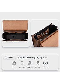 Túi Lata ( Thời trang nữ đi chơi size 19 - Túi đeo chéo da HN96 )