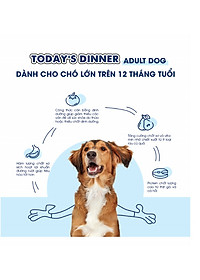 [1KG ] - Thức ăn hạt cho chó thơm ngon, bổ dưỡng TODAY'S DINNER