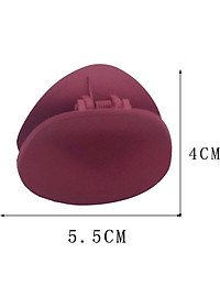 COMBO 2 Kẹp Tóc Càng Cua 8 Răng  Kiểu Dáng Hàn Quốc Chắc Chắn Màu Sắc Sang Trọng - Giao Màu Ngẫu Nhiên - MP128.2