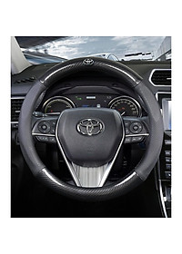 Bọc vô lăng dành cho Hyundai I10, I20, I30, Accent, Santafe, Tucson, Kona, Getz, Avante, Elantra, Trùm vô lăng cacbon