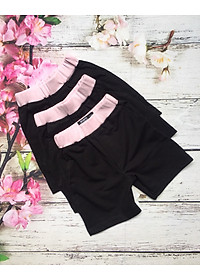 Combo 2 quần short lưng bo - thun cotton co giãn 4 chiều - Siêu nhẹ, siêu thoáng mát