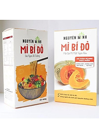 Bún bí đỏ (mì gạo bí đỏ) Nguyên Minh 300gr, bún mì ăn kiêng eat clean