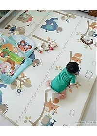 THẢM XỐP GẤP GỌN XPE 1,8X2M 2 MẶT, VÂN NỔI