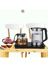 Ấm siêu tốc, ấm thủy tinh cao cấp ZHUNE 1.8L công suất 1500W hàng chính hãng