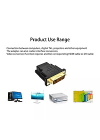 Đầu Chuyển Đổi DVI (24+1) Sang HDMI  - Hàng Nhập Khẩu