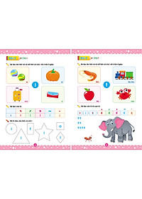 Combo "Mai con vào lớp 1" - Toán tư duy 5 - 7 tuổi, bộ 3 vở Luyện viết, sách Luyện đọc - Hành trang cho bé tự tin vào lớp 1