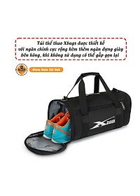 Túi Trống Đen Cao Cấp – Túi Xách Thể Thao, Túi Du Lịch Có Ngăn Đựng Giày Xbags XB 6001 – Hiện Đại, Sang Trọng, Tiện Dụng!