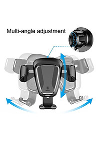 Giá Đỡ Điện Thoại Ô Tô Baseus Gravity Car Mount Kẹp Cửa Gió Điều Hòa - Hàng Chính Hãng