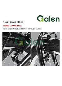 Xe Đạp Thể Thao Địa Hình Gấp Gọn Galen G008 