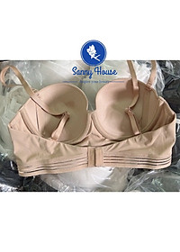 Áo ngực nữ lưng chữ U thấp chuyên dùng để mặc áo hở,mút mỏng có lót đẩy ngực mã 761