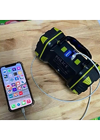 Đèn pin ja pan chuyên dụng sáng 2 đầu chống nước đi mưa pin mạnh