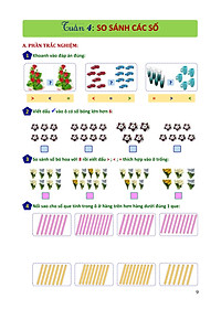 Phiếu bài tập cuối tuần Toán 1 - Biên soạn theo chương trình mới (Sách màu)