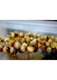 Vòng tay chuỗi đá phong thủy mắt hổ vàng