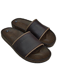 Dép Nam Quai Ngang Da Bò Thật TiTi ĐÔ Cao Cấp DNA2074d