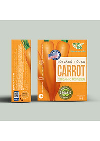 Bột Cà Rốt Hữu Cơ Mỹ OneLife (Hộp 50gr)