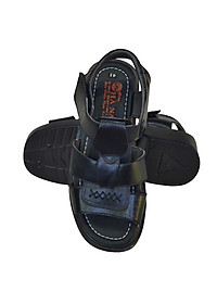 Giày Sandal Nam Da Bò Thật TiTi ĐÔ Cao Cấp DNA2137d