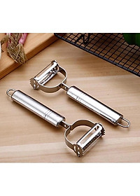 Nạo Rau Củ Quả, Gọt Trái Cây, Dụng Cụ Bào Sợi Thép Không Gỉ Inox 304 Cao Cấp Đa Năng 3 In 1 Tiện Lợi Chính Hãng TOKDODO