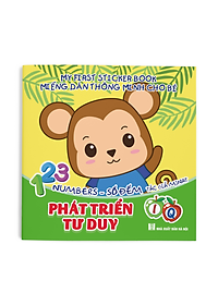 Combo 3 cuốn: Miếng dán Thông minh cho bé Phát triển tư duy IQ - My First Sticker Book