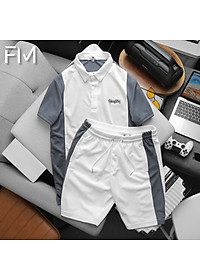 Bộ quần áo nam, set đồ nam Houston thời trang, chất thun cotton cao cấp - FORMEN SHOP- FMPS222