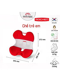 [Hàng chính hãng Roichen] COMBO 3 Ghế chỉnh dáng ngồi đúng - Roichen Hàn Quốc (Made in Korea). Dùng cho gia đình (Nam, Nữ, trẻ em)