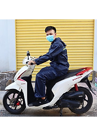 Áo mưa bộ , áo quần đi mưa 2XL dưới 65kg , vải dù cao cấp , chống thấm nước tối ưu , phù hợp cho nam và nữ 