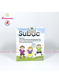 Cốm Su Bạc - Tăng cường sức đề kháng, hệ miễn dịch cho bé - Subac từ lysine, cao lá xoài, vitamin C
