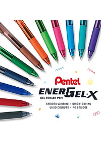 Bút Bi Nước Nhật Bản Mực Gel Pentel Energel BL107 | Trơn Mượt Siêu Nhanh Khô Ngòi 0.7mm (nhiều màu)