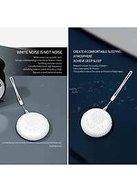 Máy tạo tiếng ồn trắng giúp ru bé ngủ ngon âm thanh nhẹ nhàng có hẹn giờ