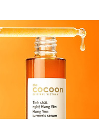 Tinh chất nghệ Hưng Yên 10% Vitamin C cocoon 30ml (turmeric serum) thuần chay