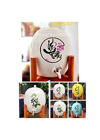 Bình nước sứ Bát Tràng 05 Lít