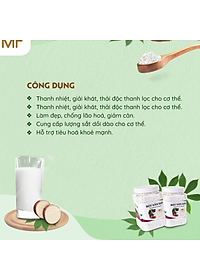 Bột sắn dây nguyên chất 500g TÂM MINH FOODS làm mát thanh lọc cơ thể