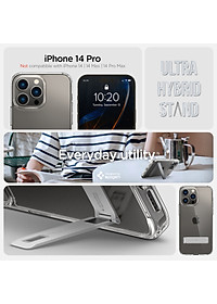Ốp Lưng dành cho iPhone 14 Pro Max/ 14 Pro Spigen Ultra Hybrid S Case - Hàng Chính Hãng