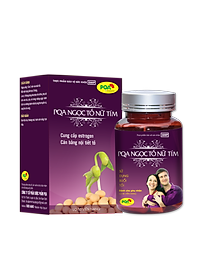 Ngọc Tố Nữ PQA Giúp Bồi Bổ Nguyên Khí, Điều Hòa Kinh Nguyệt Và Hạn Chế Biểu Hiện Rối Loạn Do Tiền Mãn Kinh Hộp 150 Viên