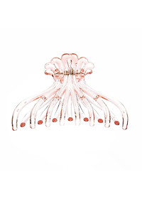 Kẹp càng cua size to 8 răng trong suốt kiểu Hàn Quốc KAH147 - Xanh lá