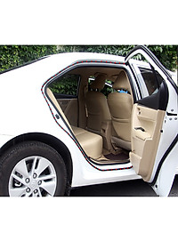 Gioăng Cao Su Chữ D Cho Ô Tô Chống Ồn, Chống Bụi Bẩn gắn cánh cửa xe ô tô kích thước rộng 14mm đóng cửa êm ái